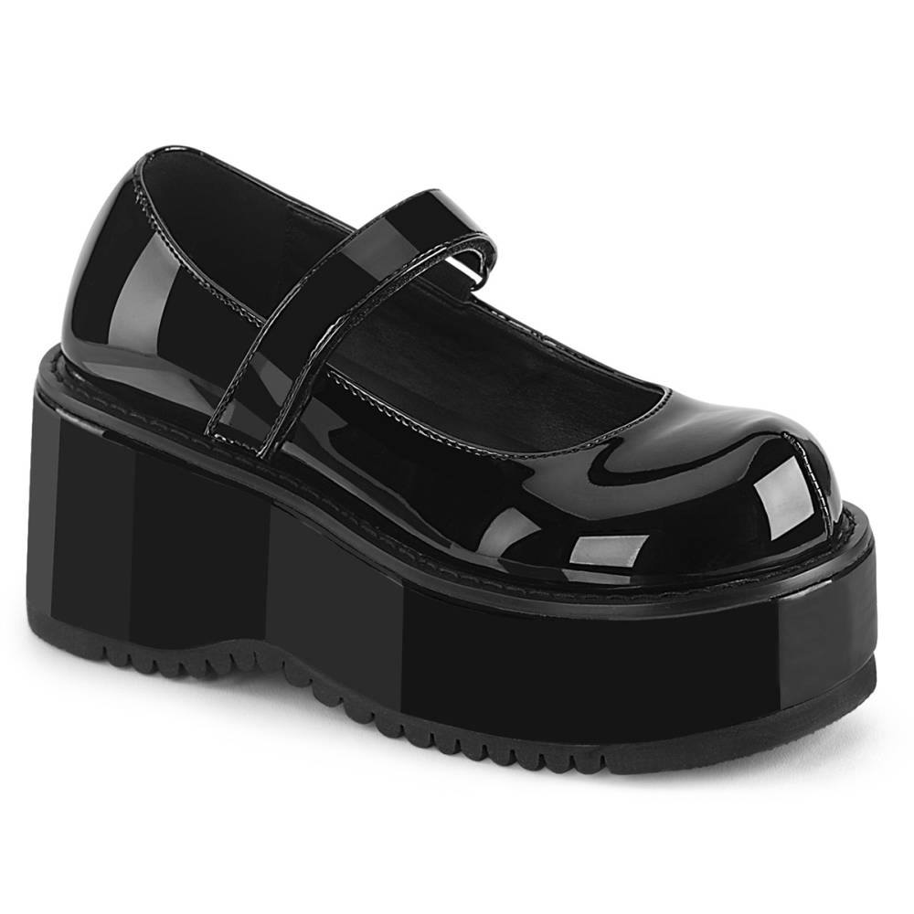 DemoniaCult - DOLLIE01 Low shoes - Black Product image